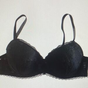 Black Lace Push-Up Bra - Women Intimates & Sleepwear